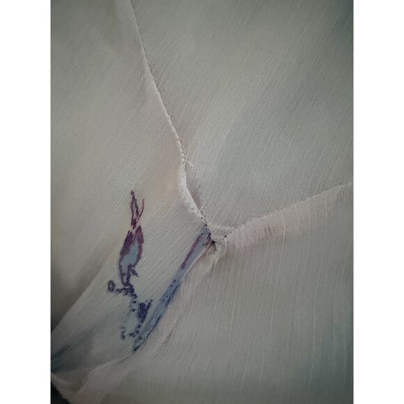 A Pea in the Pod Maternity Lilac Maxi Dress - Picture 7 of 9